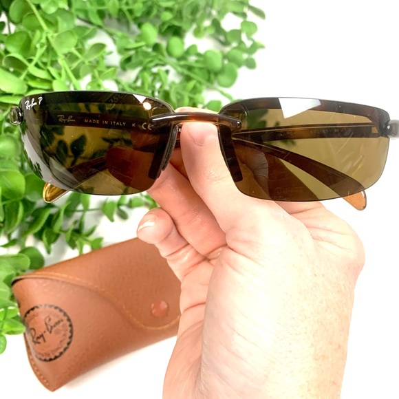 Authentic Rayban Polarized Tortoise Sunglasses main image 16